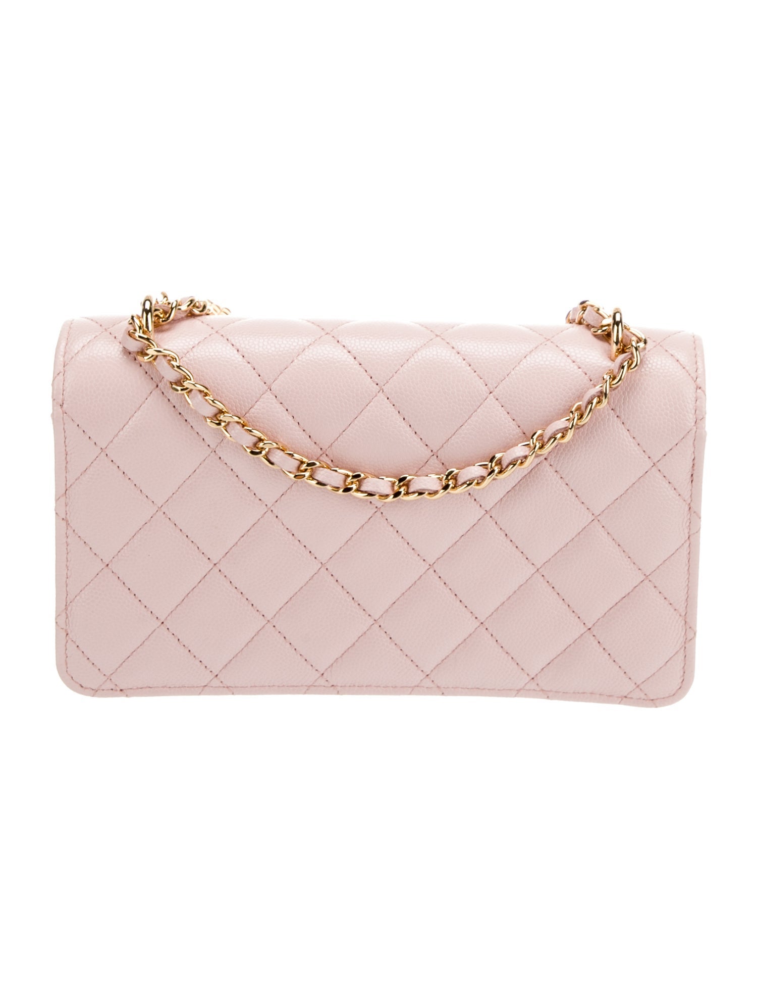 Chanel 2023 CC Charm Wallet On Chain