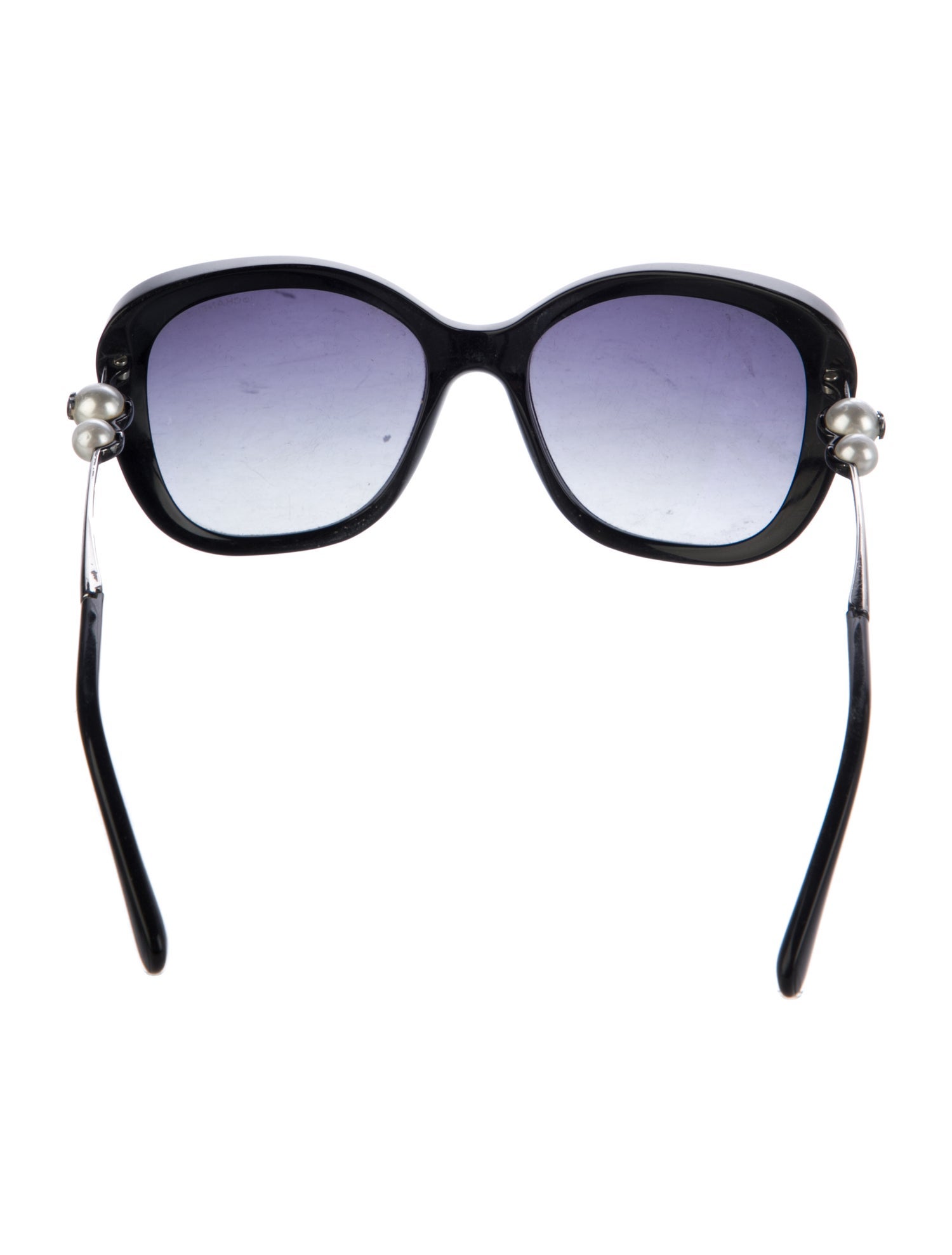 Chanel Interlocking CC Logo Cat-Eye Sunglasses