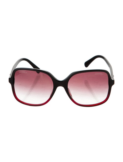 Chanel Interlocking CC Logo Oversize Sunglasses