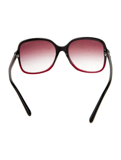 Chanel Interlocking CC Logo Oversize Sunglasses