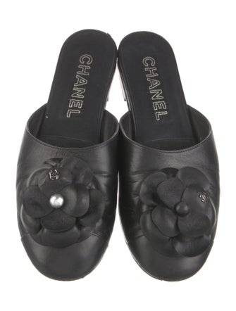 Chanel 2017 Interlocking CC Logo Mules