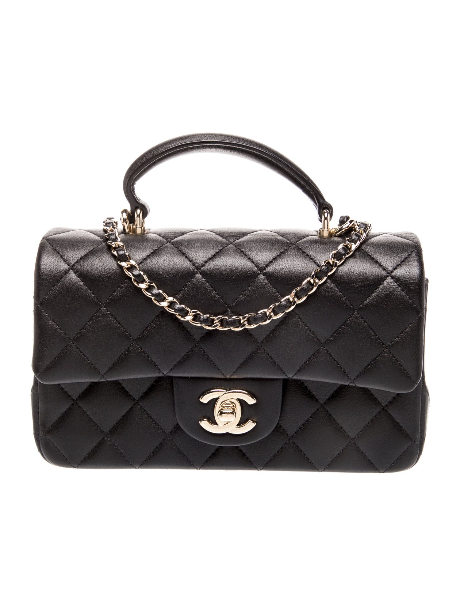 Chanel Rectangular Mini Top Handle Flap Bag