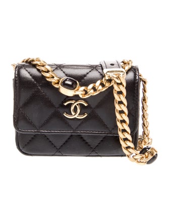 Chanel Quilted Mini Flap Belt Bag