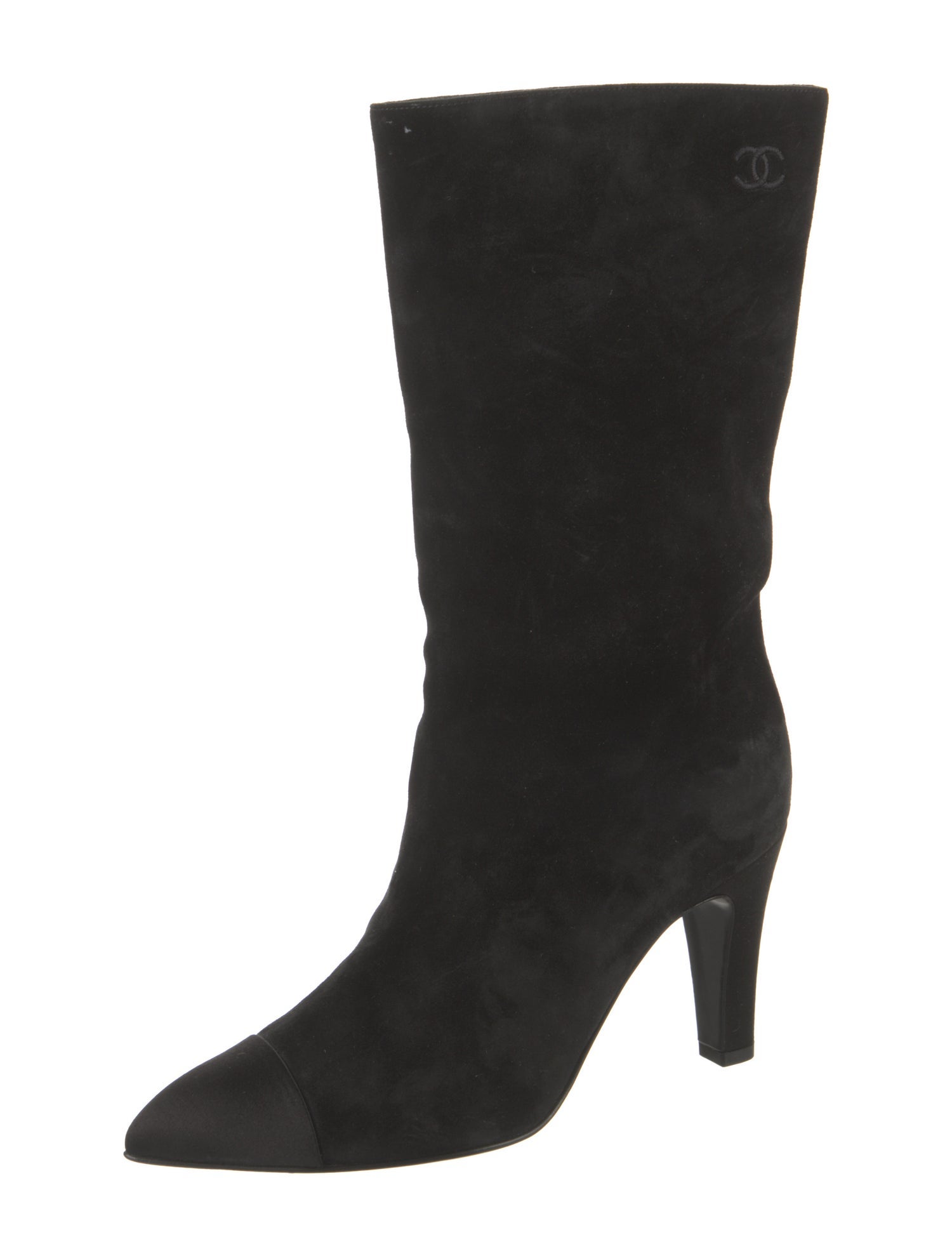 Chanel 2018 Interlocking CC Logo Boots