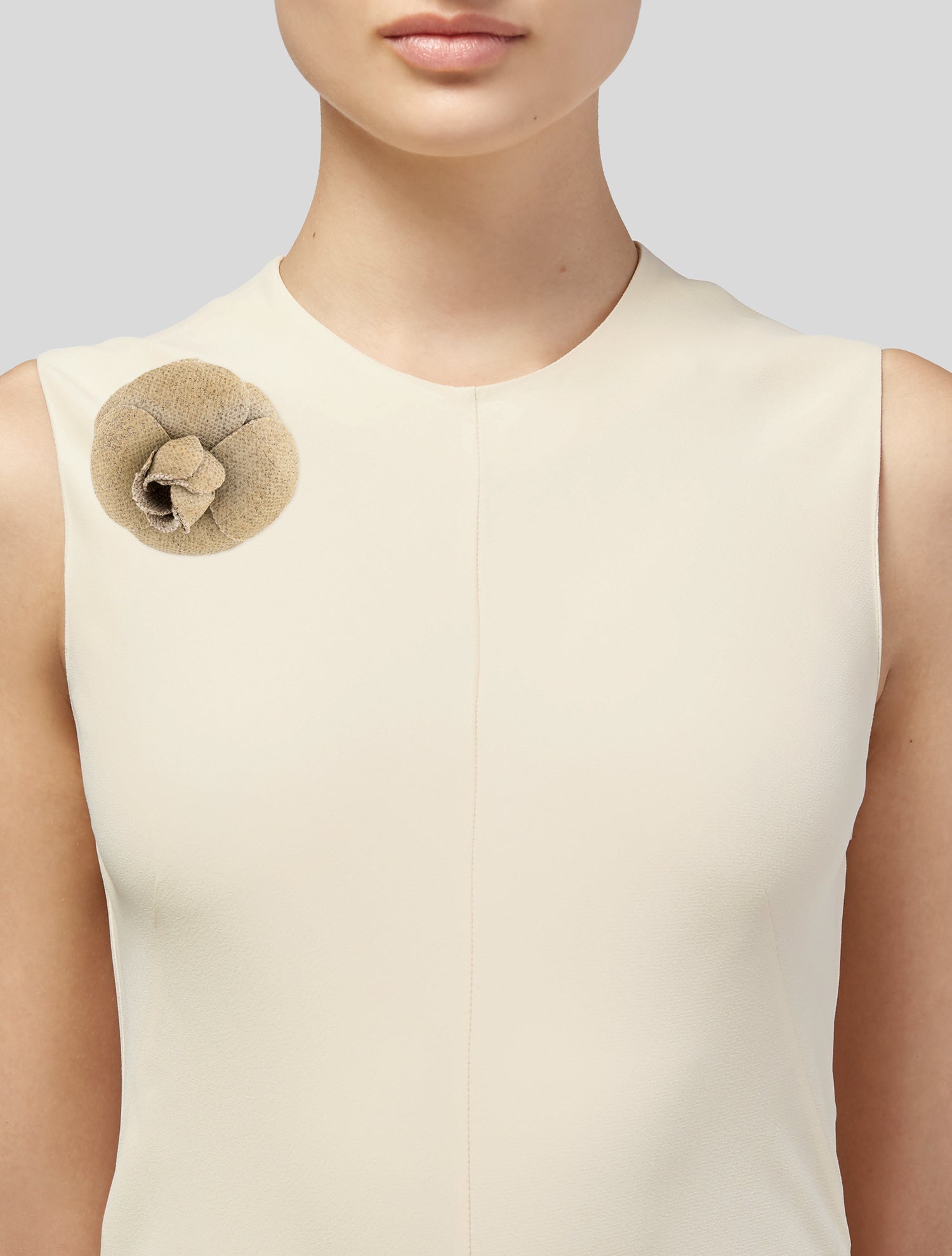 Chanel Vintage Camellia Brooch