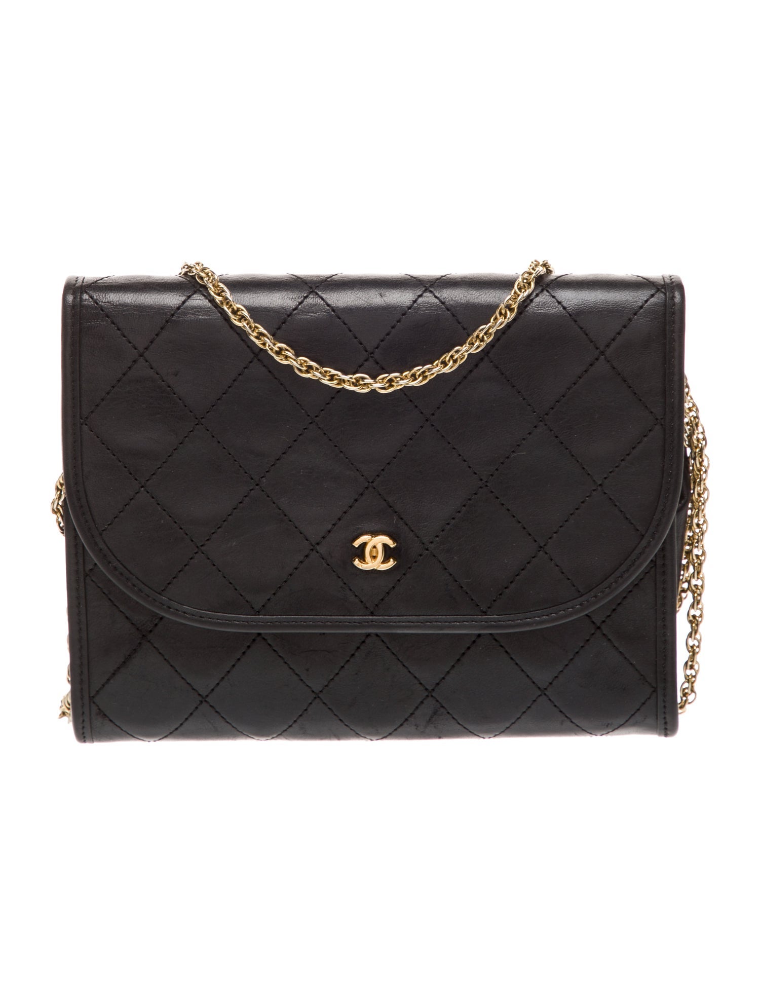 Chanel Quilted CC Shoulder Bag