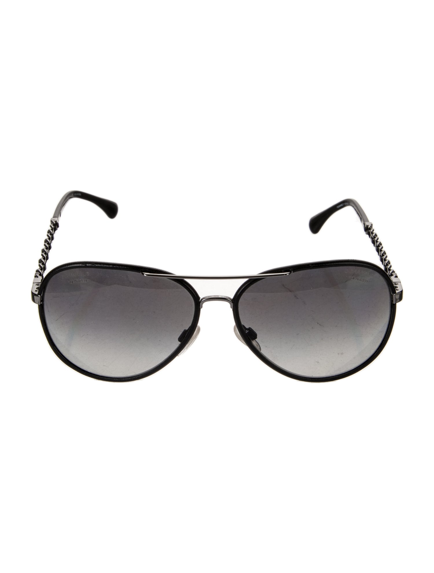 Chanel Interlocking CC Logo Aviator Sunglasses