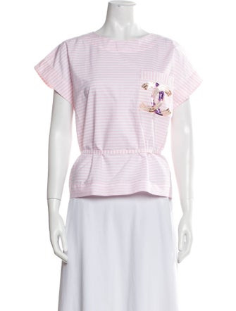 Chanel 2024 Striped T-Shirt