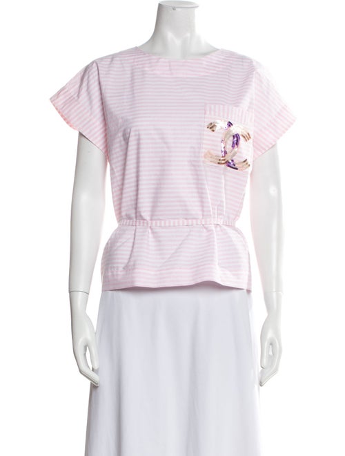 Chanel 2024 Striped T-Shirt