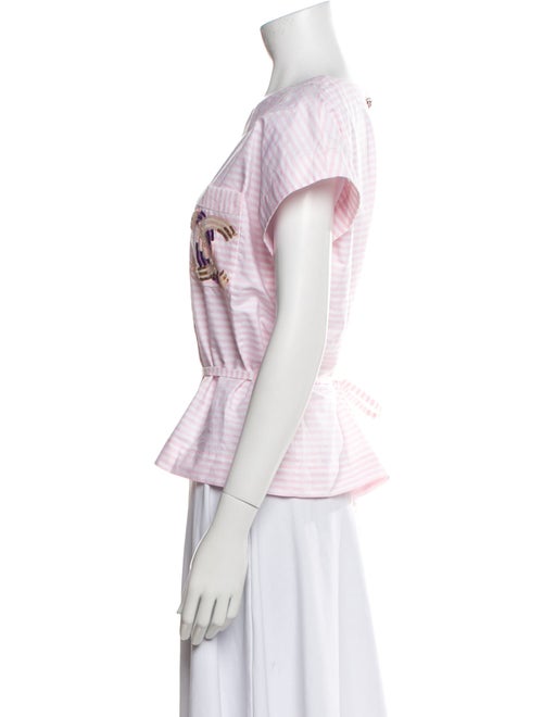 Chanel 2024 Striped T-Shirt