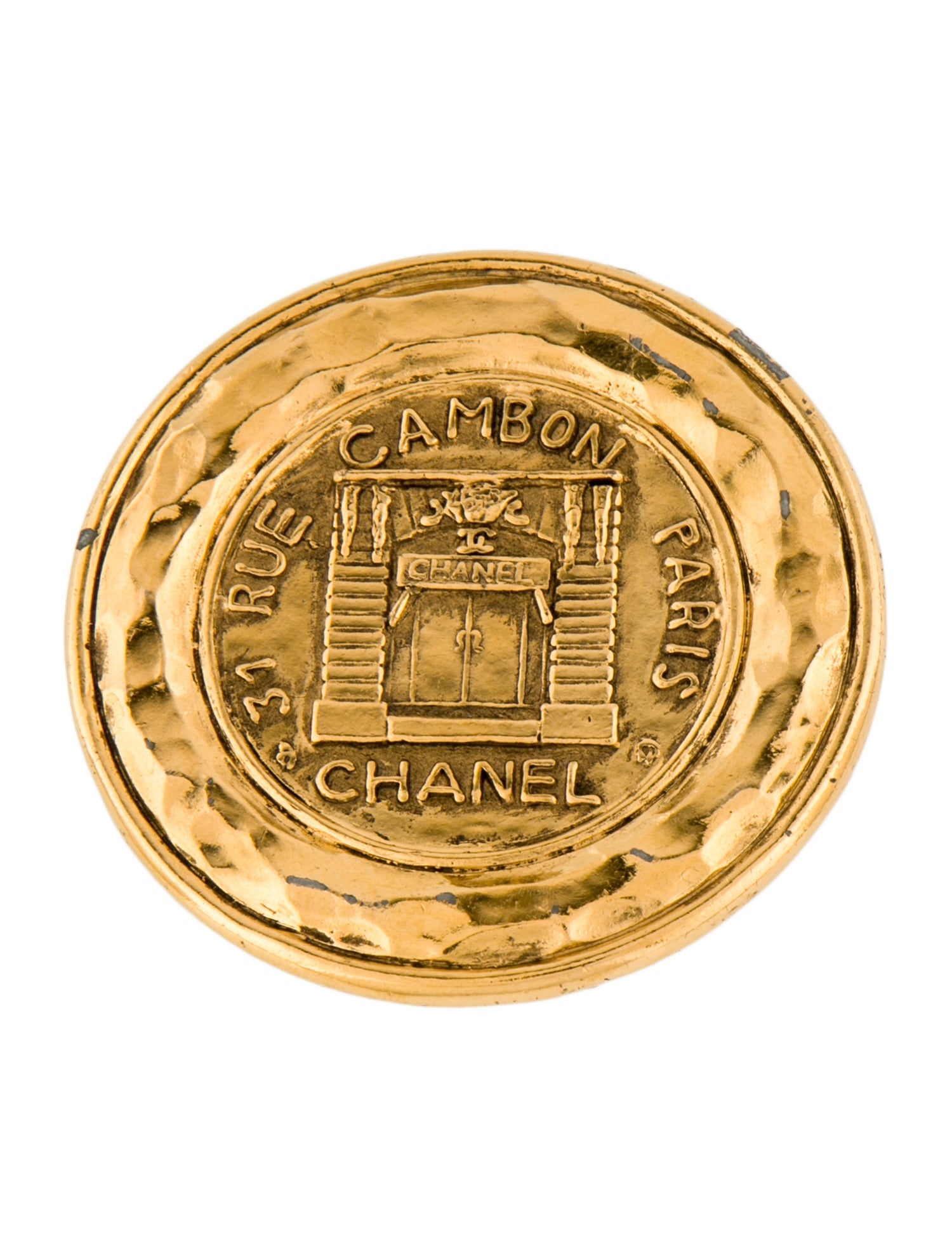 Chanel Vintage 31 Rue Cambon Brooch