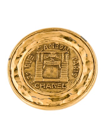 Chanel Vintage 31 Rue Cambon Brooch