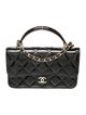 Chanel Top Handle Phone Holder w/ Chain