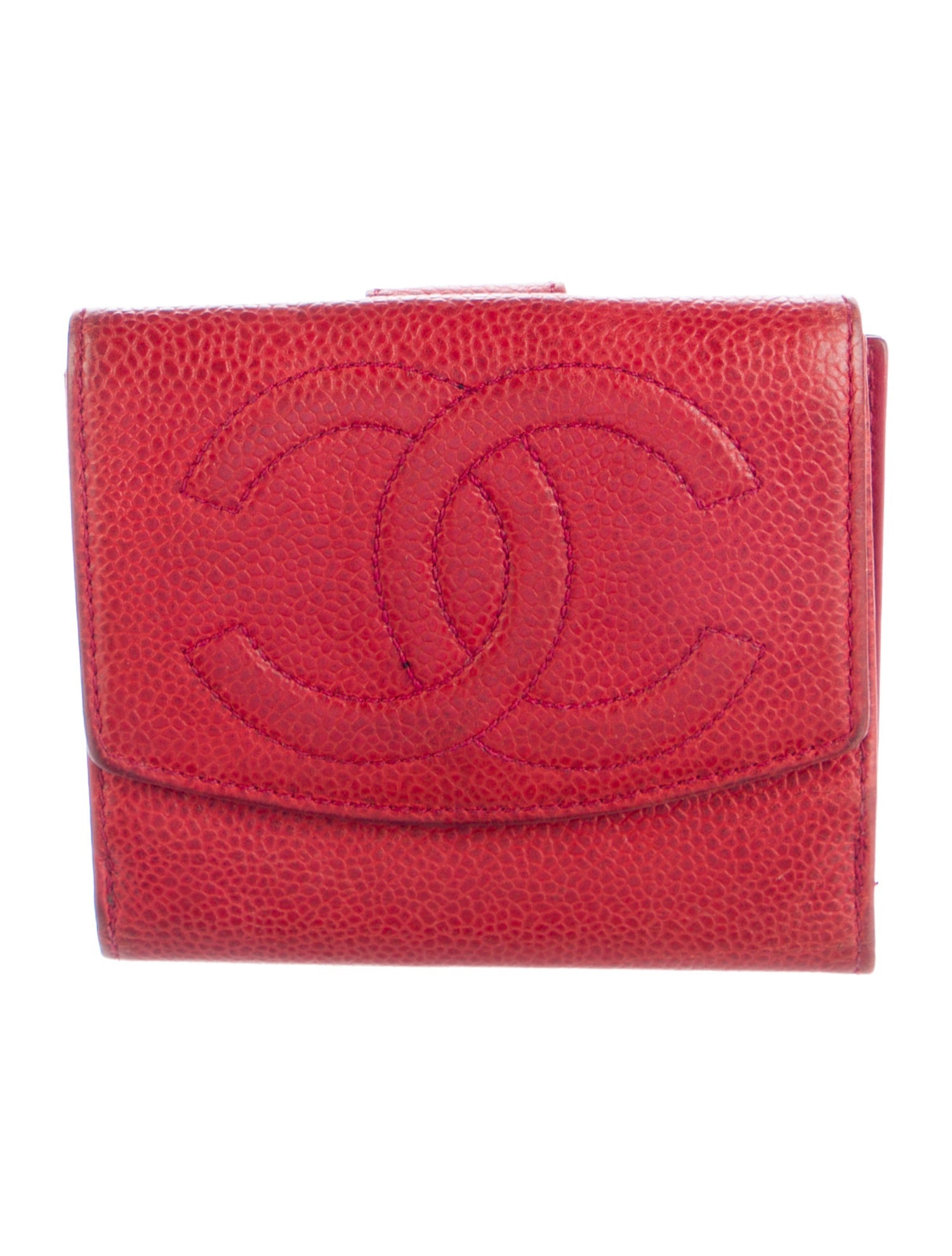 Chanel Vintage Compact Wallet French Purse