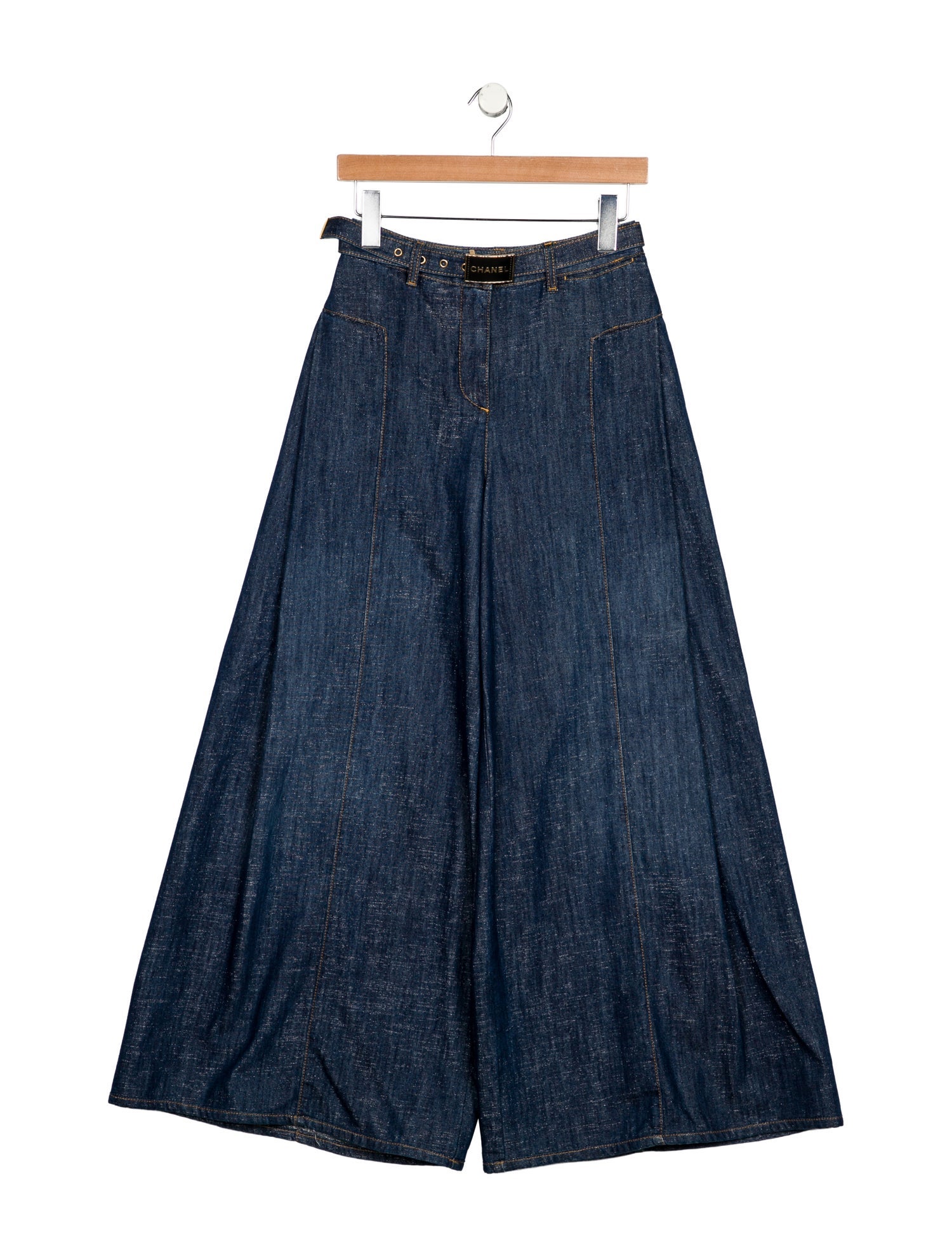 Chanel 2023 Wide Leg Jeans