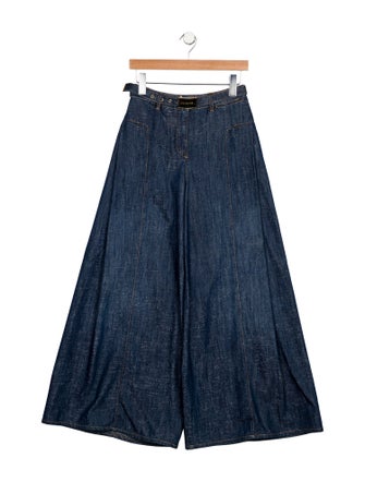 Chanel 2023 Wide Leg Jeans