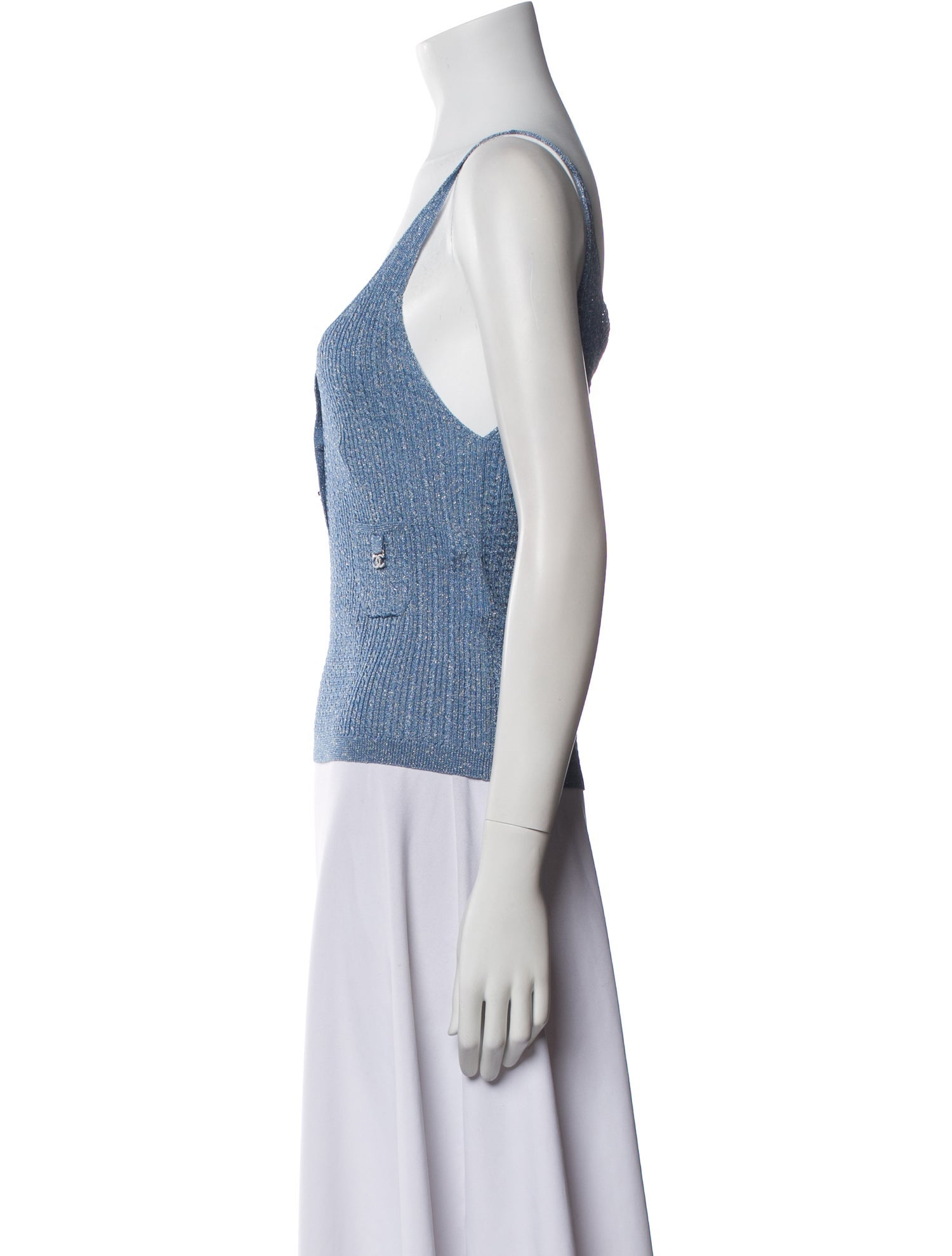 Chanel 2023 Scoop Neck Top w/ Tags