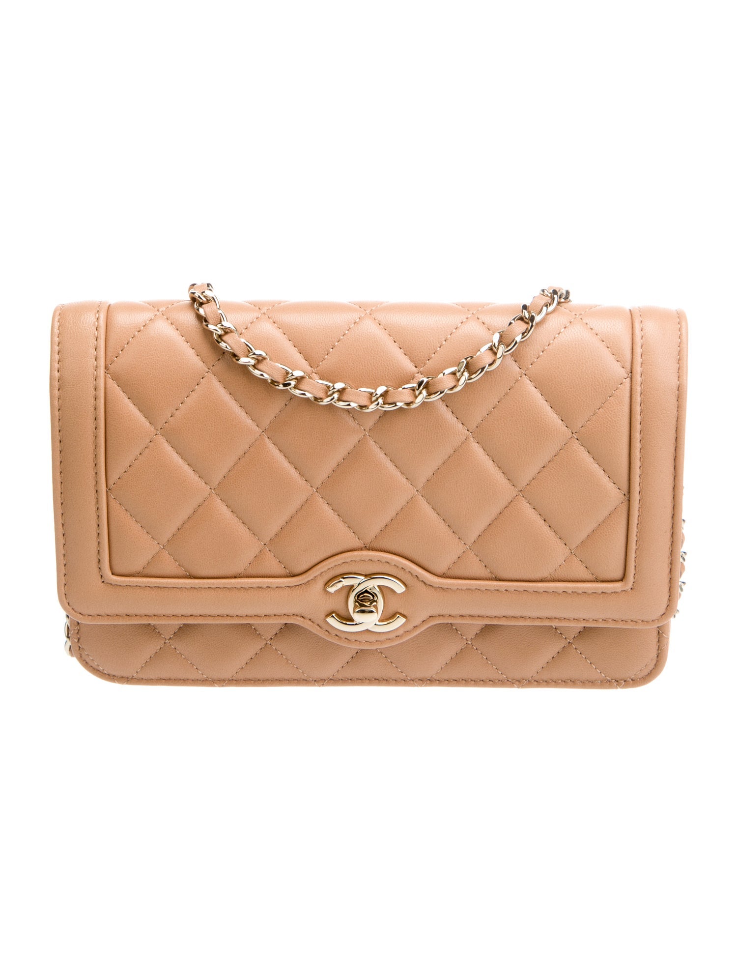 Chanel 2024 Quilted CC Wallet On Chain