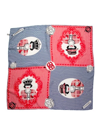 Chanel Mademoiselle Silk Scarf