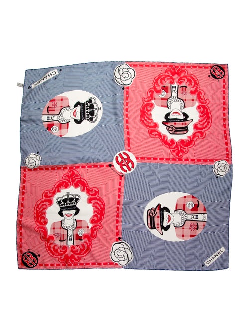 Chanel Mademoiselle Silk Scarf