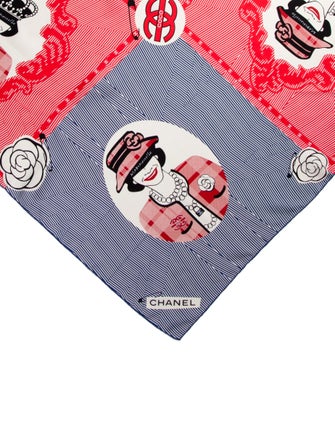 Chanel Mademoiselle Silk Scarf