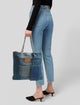 Chanel Denim Shopping Tote