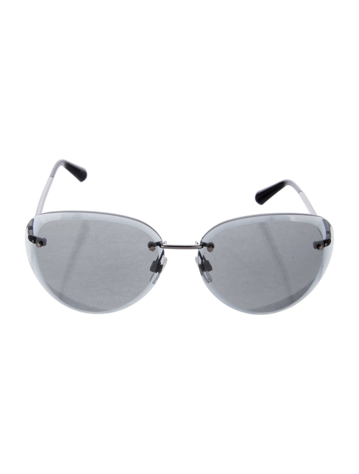 Chanel Interlocking CC Logo Oversize Sunglasses