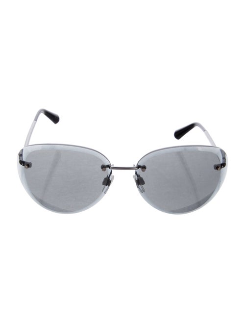 Chanel Interlocking CC Logo Oversize Sunglasses