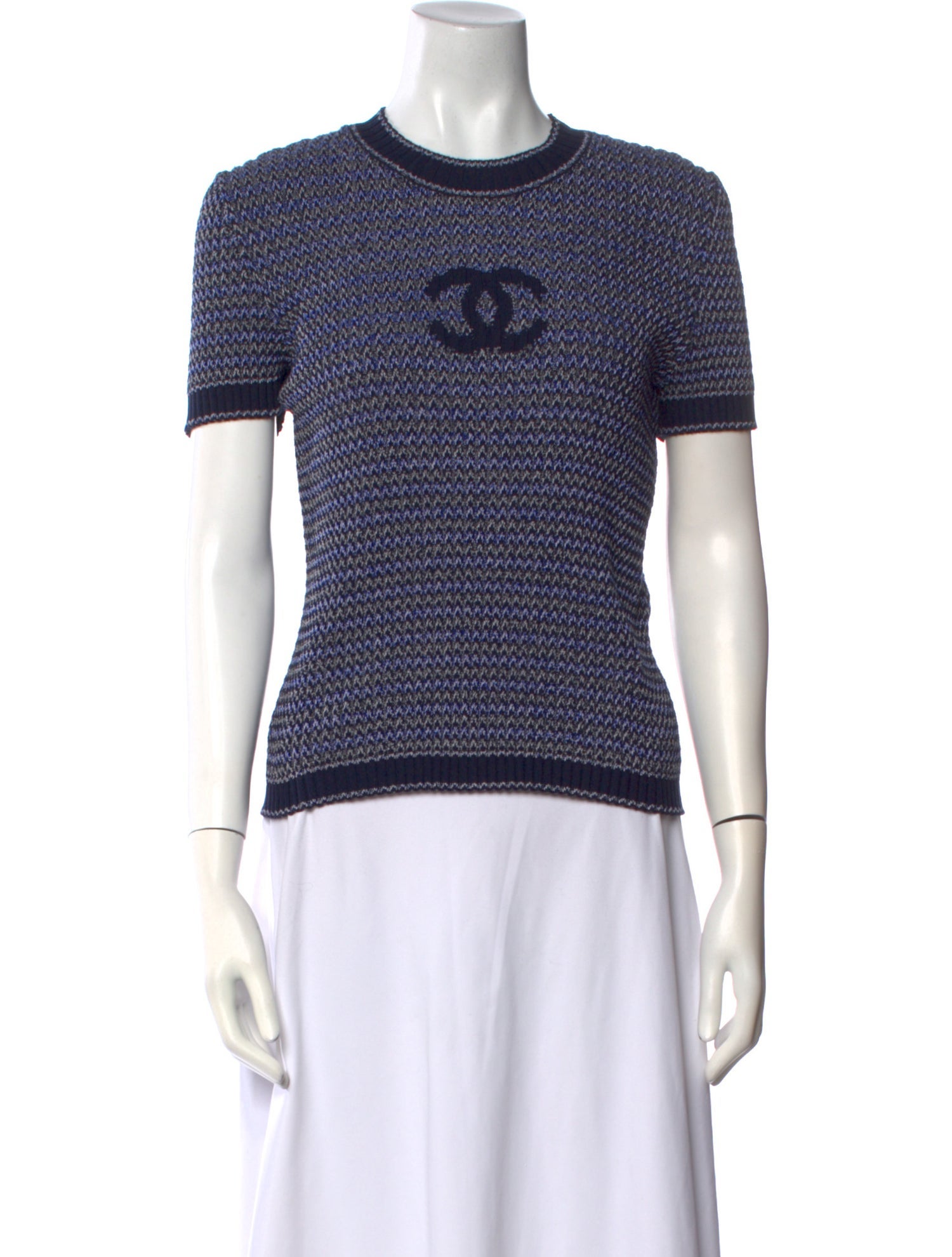 Chanel 2020 Graphic Print Sweater