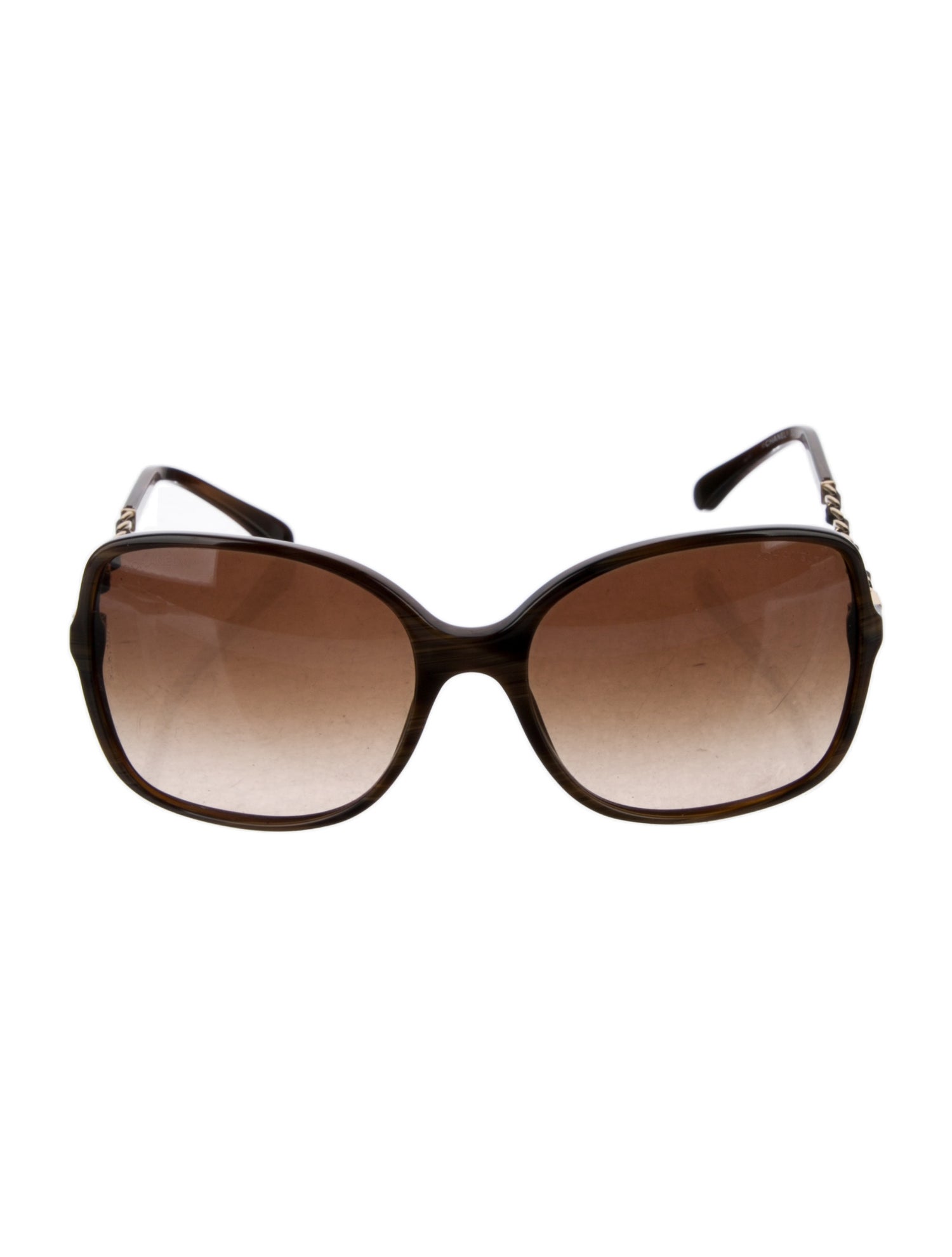 Chanel Interlocking CC Logo Square Sunglasses