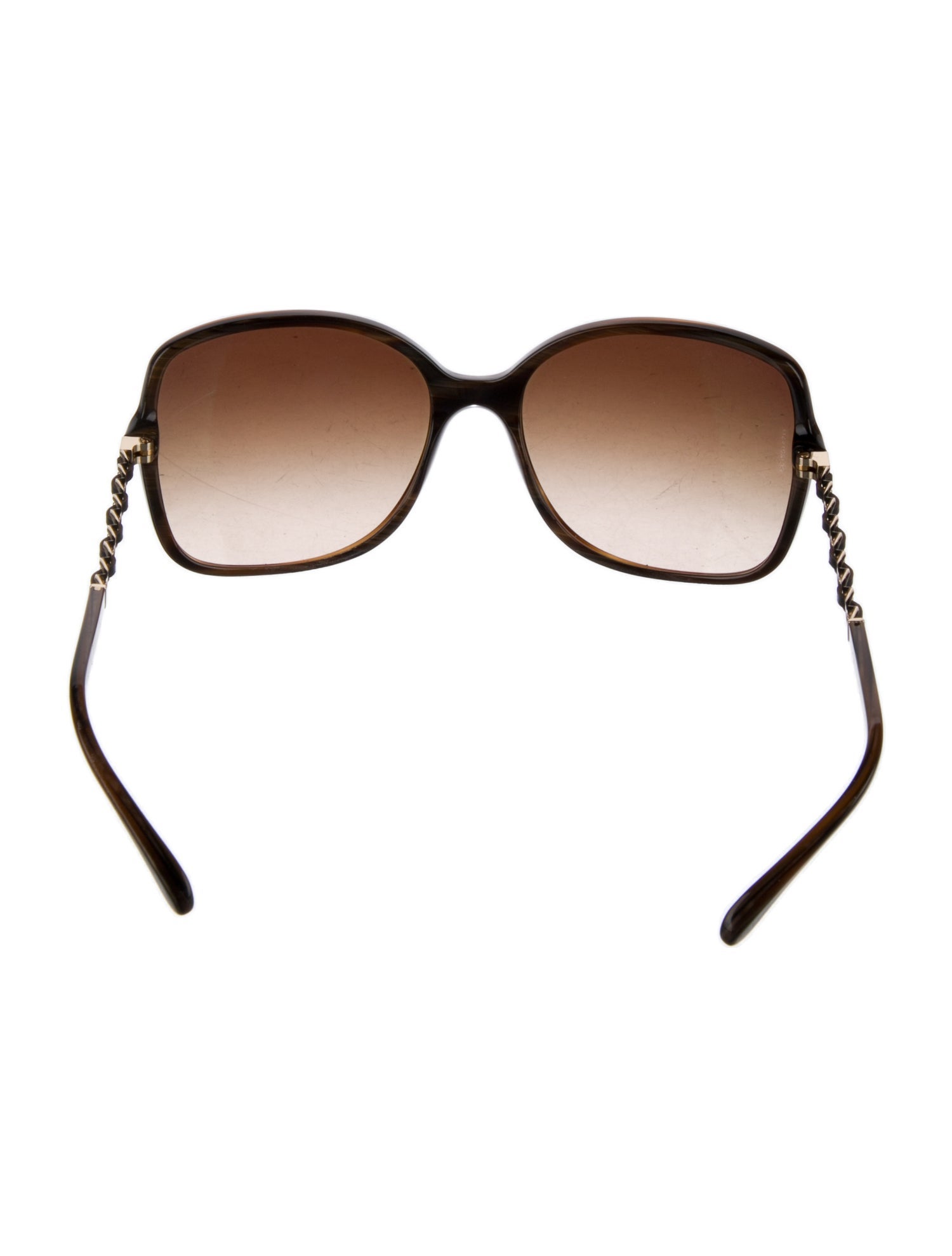 Chanel Interlocking CC Logo Square Sunglasses