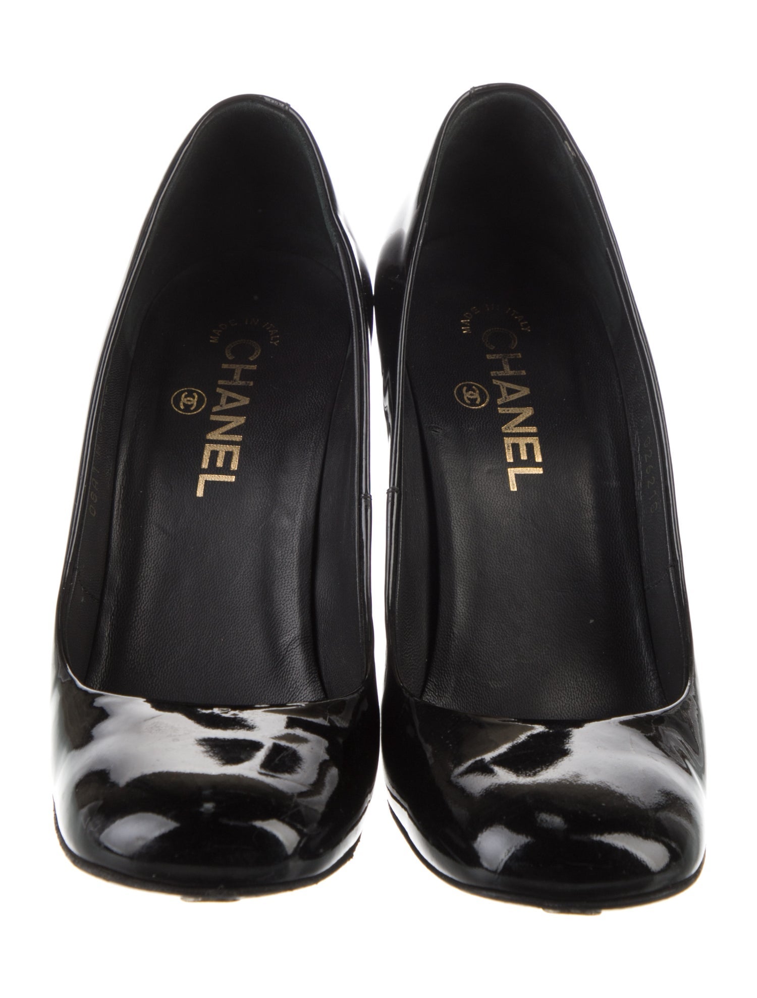 Chanel 2008 Patent Leather Pumps