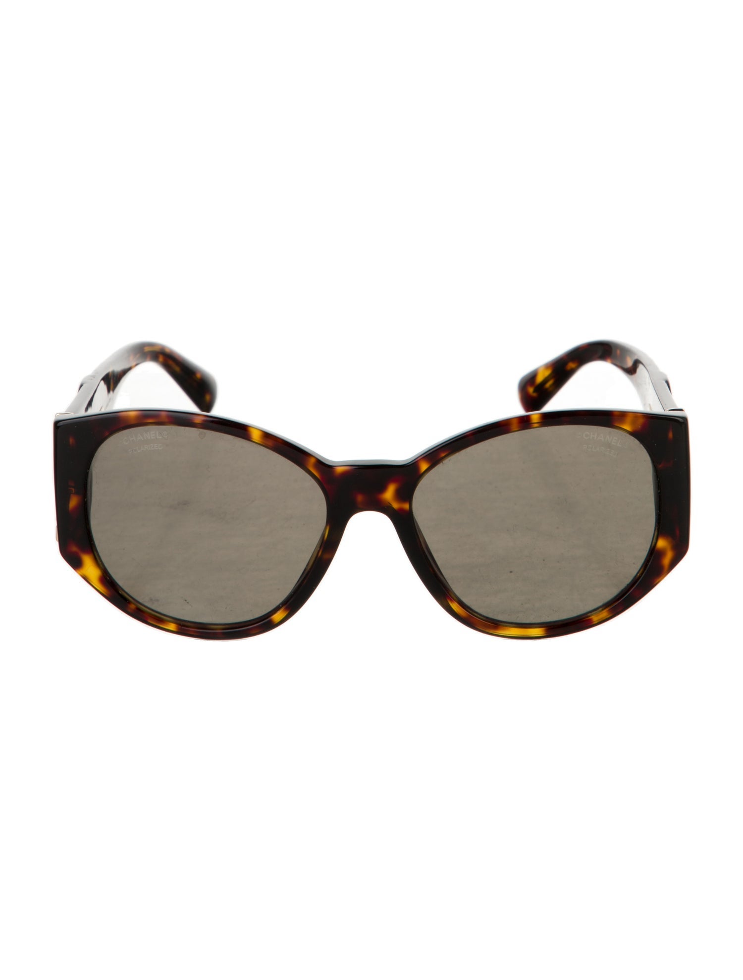 Chanel Interlocking CC Logo Cat-Eye Sunglasses