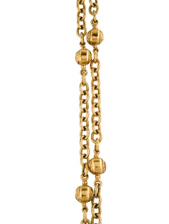 Chanel Vintage Long Station Necklace