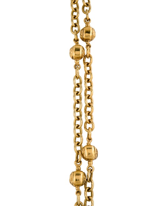 Chanel Vintage Long Station Necklace