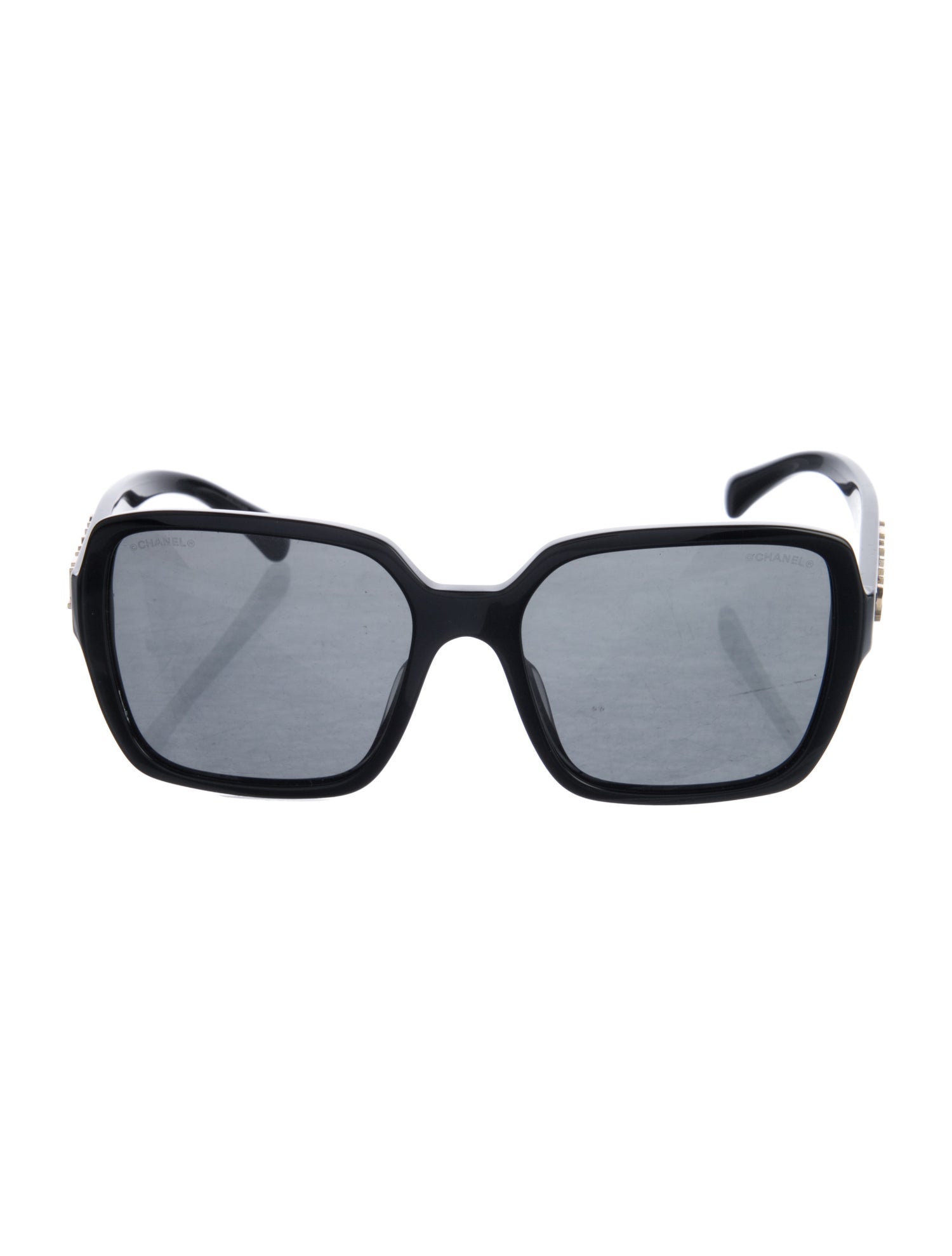 Chanel Interlocking CC Logo Square Sunglasses