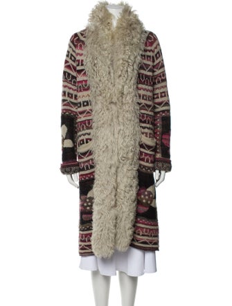 Chanel Vintage 2009 Faux Fur Coat