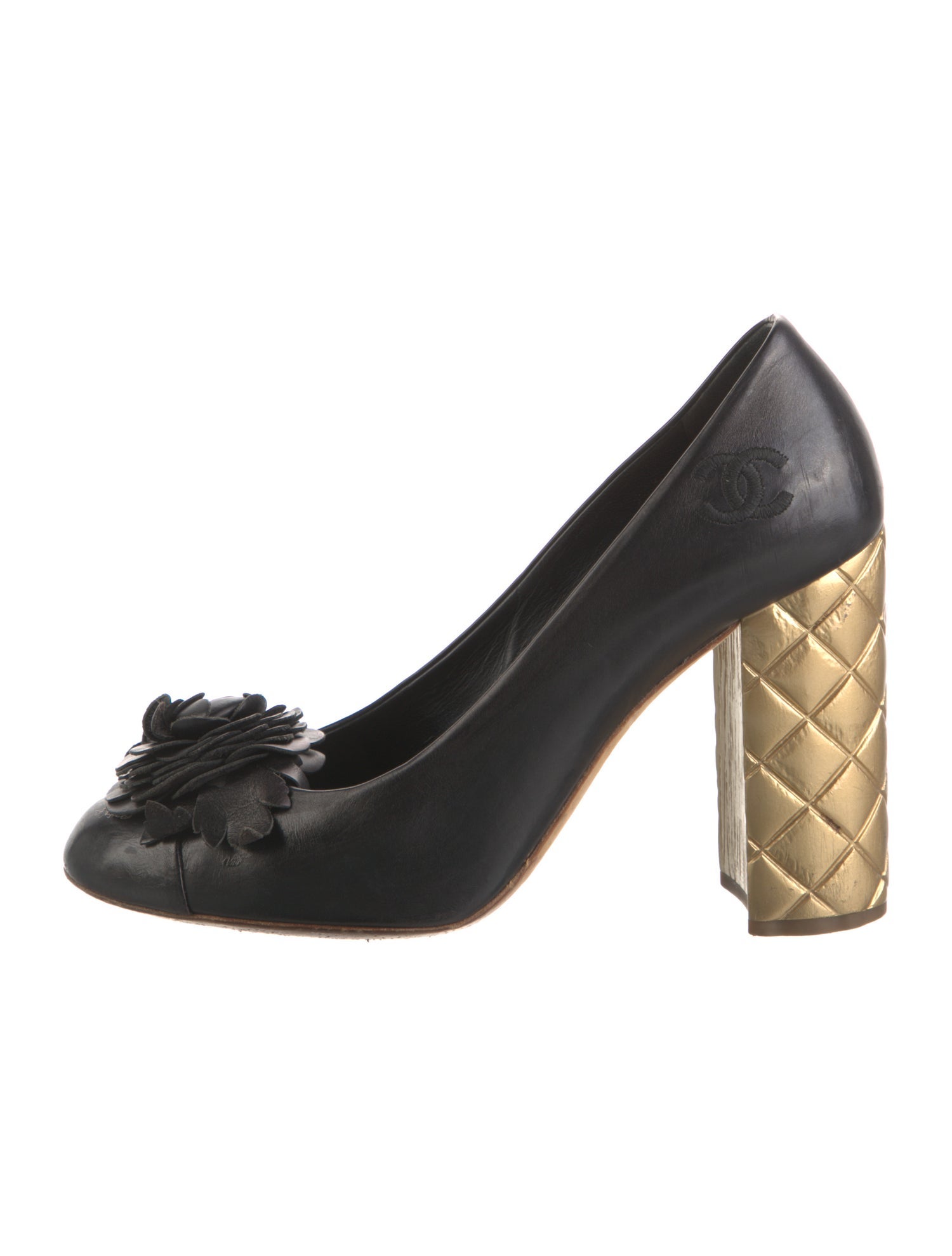 Chanel 2015 Interlocking CC Logo Pumps
