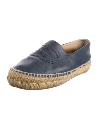 Chanel 2016 Interlocking CC Logo Espadrilles