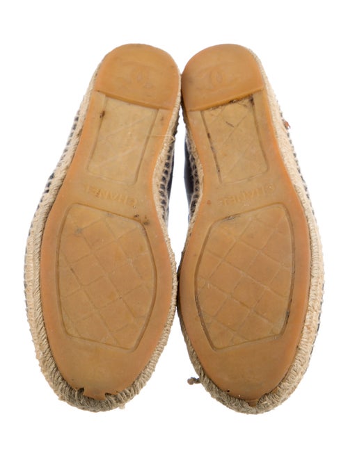 Chanel 2016 Interlocking CC Logo Espadrilles