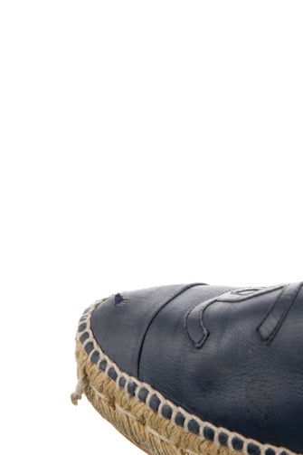 Chanel 2016 Interlocking CC Logo Espadrilles