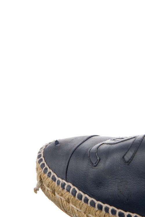 Chanel 2016 Interlocking CC Logo Espadrilles