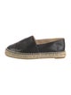 Chanel Interlocking CC Logo Lambskin Espadrilles
