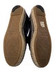 Chanel Interlocking CC Logo Lambskin Espadrilles