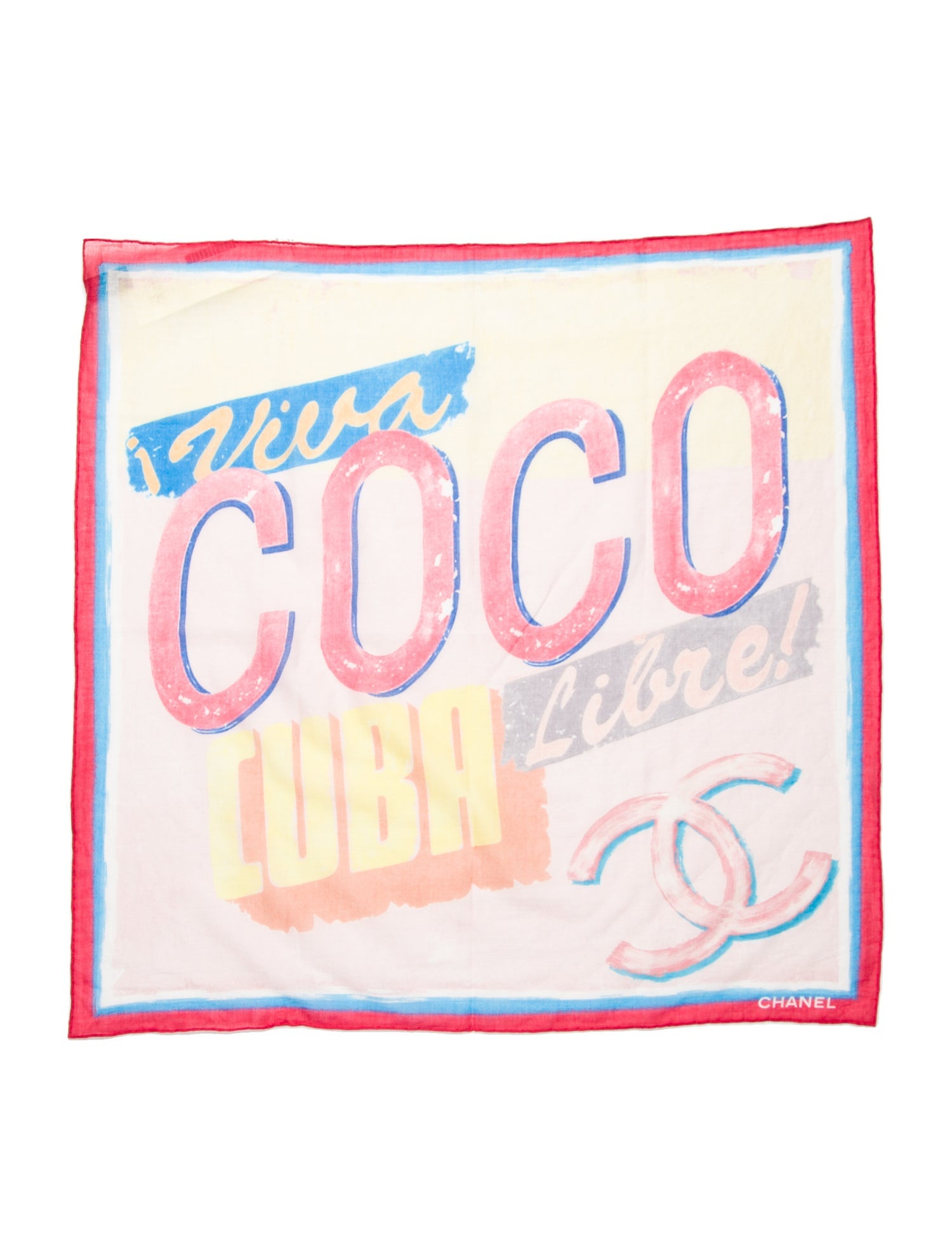 Chanel Viva Coco 2017 Scarf