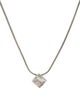 Chanel Camellia Clover Logo Pendant Necklace
