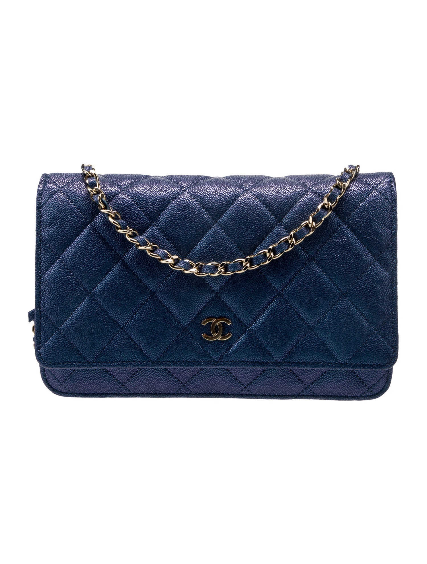 Chanel Classic Iridescent Wallet On Chain