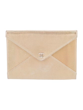 Chanel Holographic Envelope Clutch