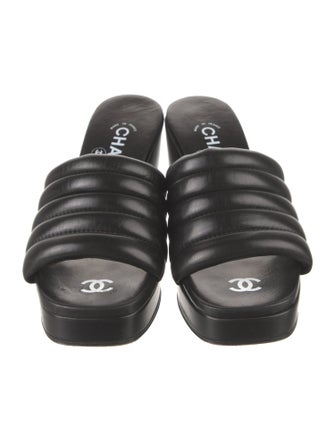 Chanel 1998 Interlocking CC Logo Slides