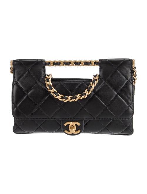 Chanel 2025 CC Quilted Chain Flap Bag